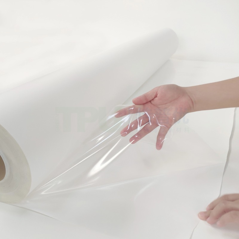 Advanced production workshop manufacturing high-performance TPU hot melt adhesive films with strict quality control ensuring consistent adhesion and durability