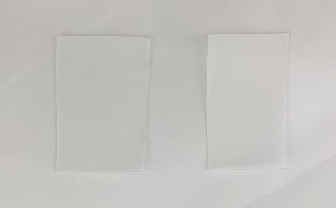 Visueller Vergleich von Polyether- und Polyester-TPU-Folien